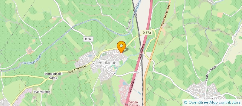 localisation de l'entreprise SEB AUTO MOTO ECOLE  VILLEMOLAQUE