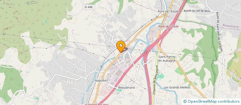 localisation de l'entreprise SEB AUTOS à AUBAGNE