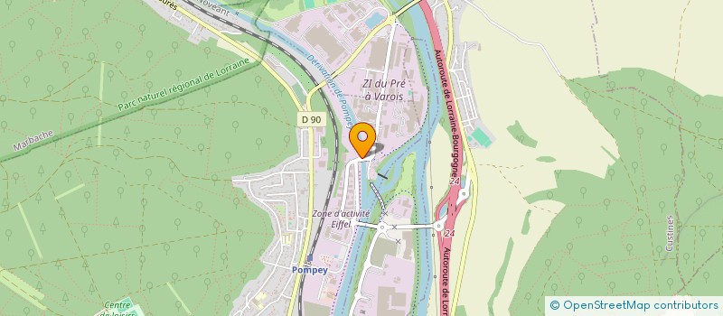 localisation de l'entreprise SEB & BOCK  HEILLECOURT