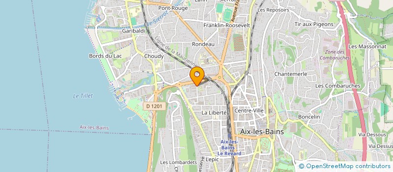 localisation de l'entreprise SEB'BON  AIX-LES-BAINS