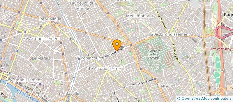 localisation de l'entreprise SEB BROWN  PARIS