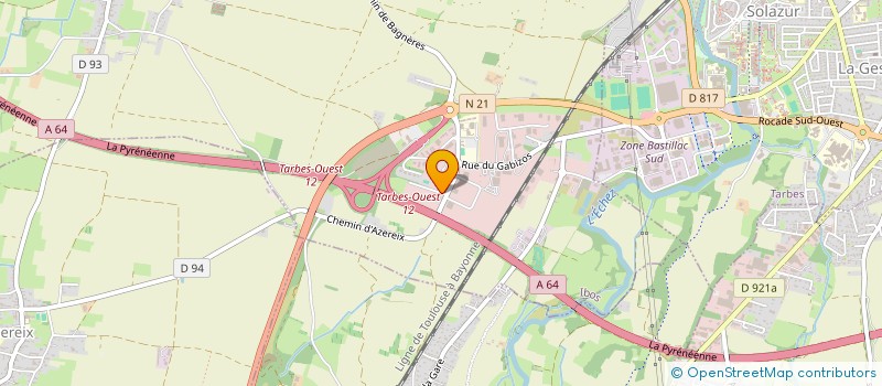 localisation de l'entreprise SEB BUREAUTIQUE  IBOS