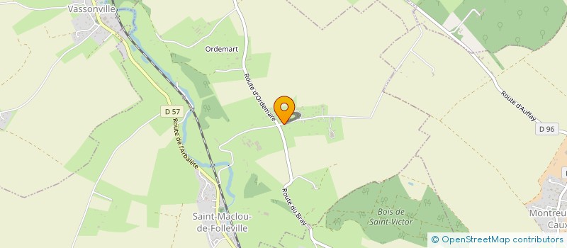 localisation de l'entreprise SEB.CARRELAGE  SAINT-MACLOU-DE-FOLLEVILLE