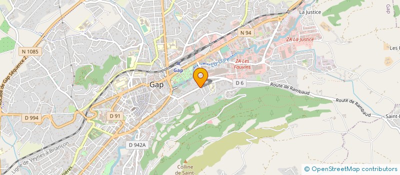 localisation de l'entreprise SEB CARRELAGE PLOMBERIE  GAP