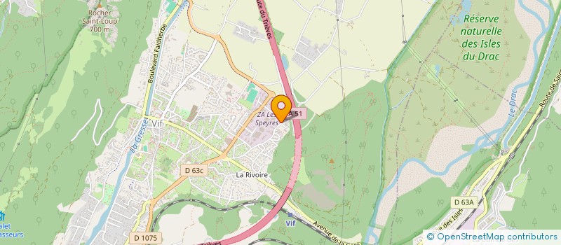 localisation de l'entreprise SEB CIE  VIF