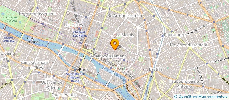 localisation de l'entreprise SEB & CO  PARIS