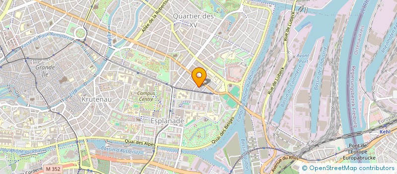 localisation de l'entreprise SEB &CO  STRASBOURG