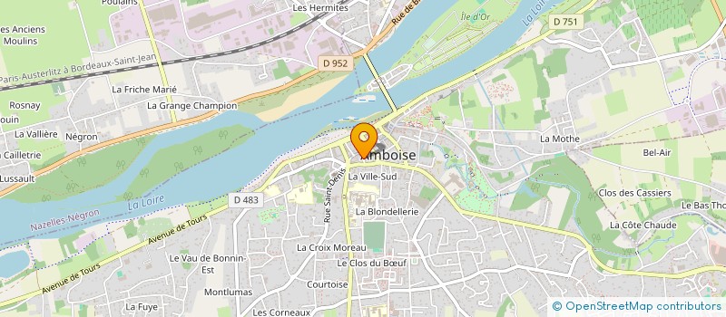 localisation de l'entreprise SEB COLORED DIAMONDS  AMBOISE