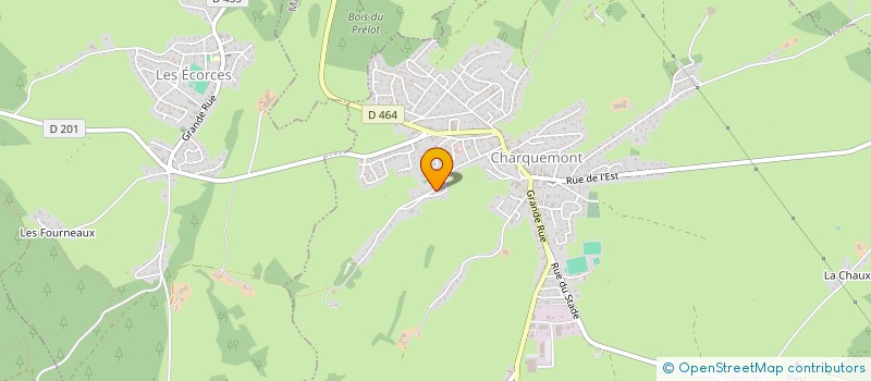 localisation de l'entreprise SEB'EAU DOUBS  CHARQUEMONT