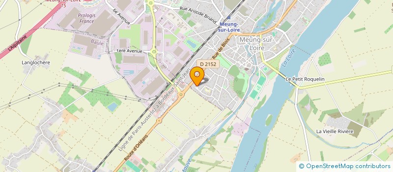 localisation de l'entreprise SEB ELEC à MEUNG-SUR-LOIRE