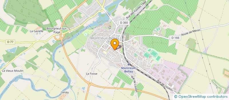 localisation de l'entreprise SEB ET MARIE  MONTREUIL-BELLAY