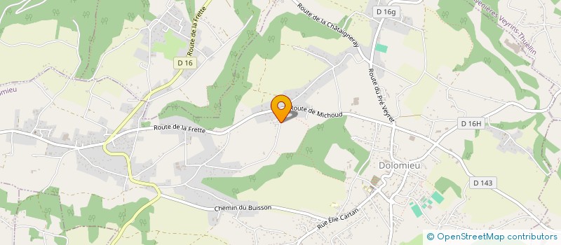 localisation de l'entreprise SEB ET THIER  DOLOMIEU