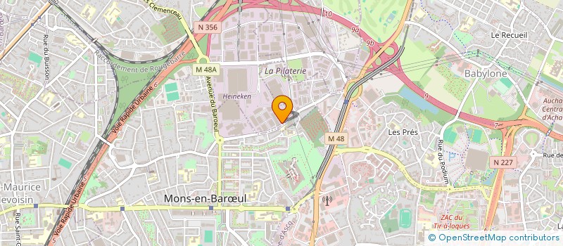 localisation de l'entreprise SEB.FINANCES à MARCQ-EN-BARŒUL