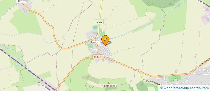 localisation de l'entreprise SEB HOLDING à BARONVILLE