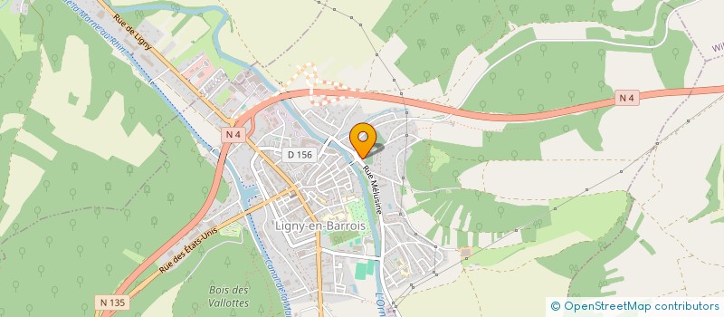 localisation de l'entreprise SEB IMMOBILIER à LIGNY-EN-BARROIS