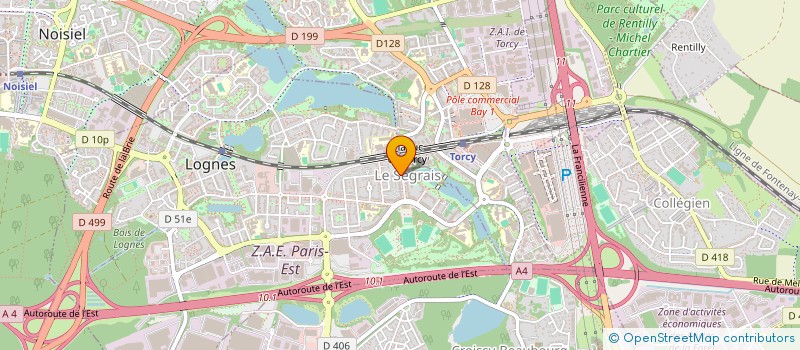 localisation de l'entreprise SEB INTERNATIONAL à LOGNES
