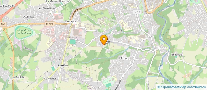 localisation de l'entreprise SEB-JC  DINAN