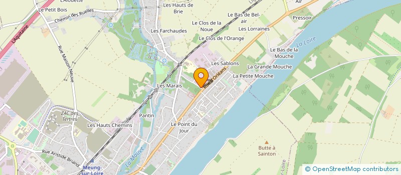 localisation de l'entreprise SEB MOTO SARL à MEUNG-SUR-LOIRE