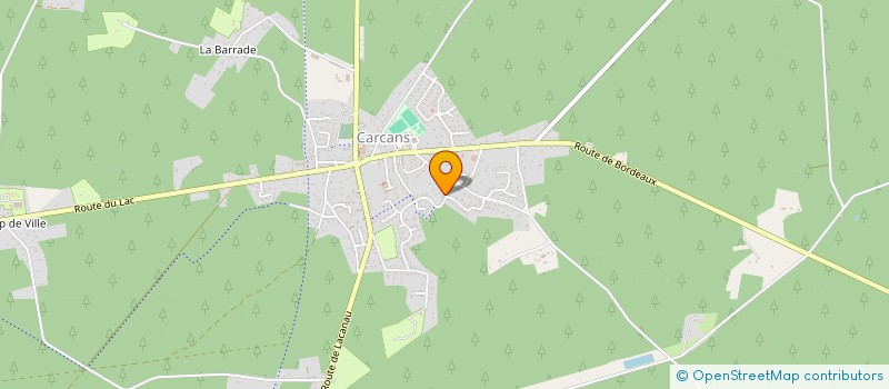 localisation de l'entreprise SEB PLAISANCE  HOURTIN