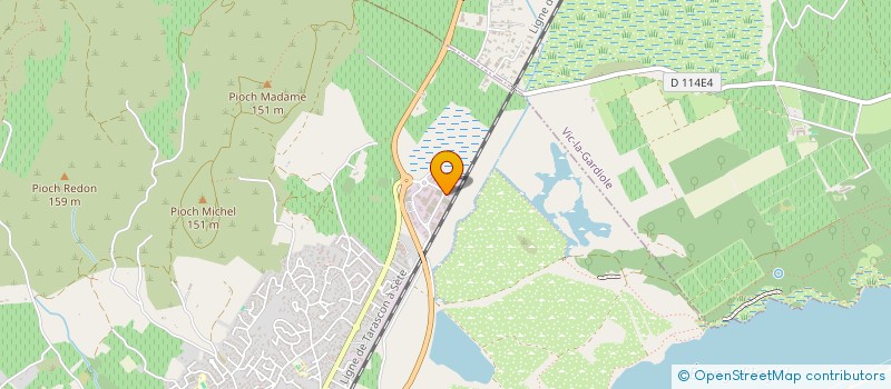 localisation de l'entreprise SEB PLAISANCE à FRONTIGNAN