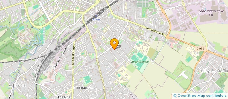 localisation de l'entreprise SEB PRO'POSE à ARRAS