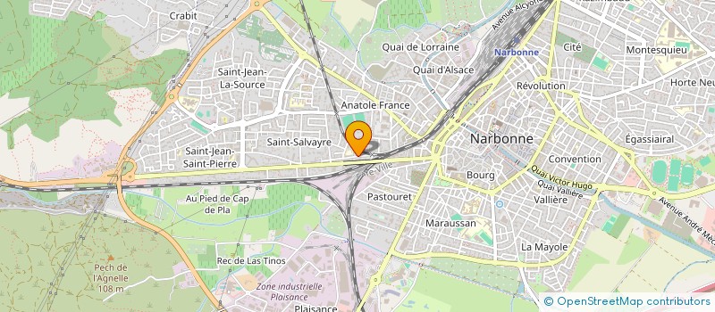 localisation de l'entreprise SEB RENOV'  MONTREDON-DES-CORBIERES