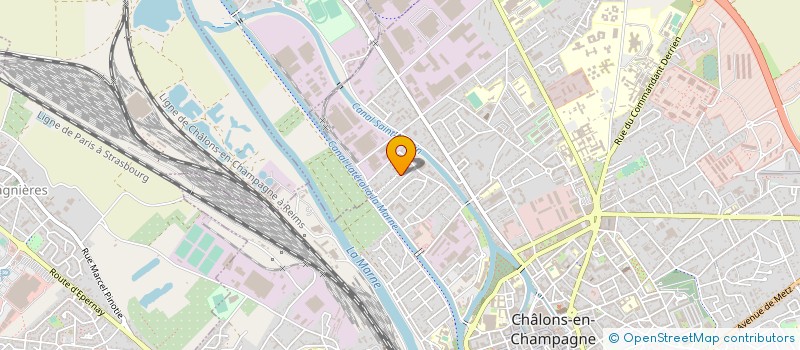 localisation de l'entreprise SEB RENOVATION  CHALONS-EN-CHAMPAGNE