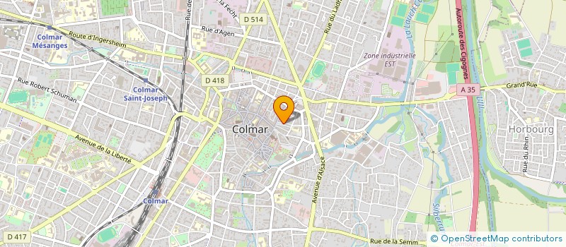 localisation de l'entreprise SEB SPEHLER TEAM TRAIL  COLMAR