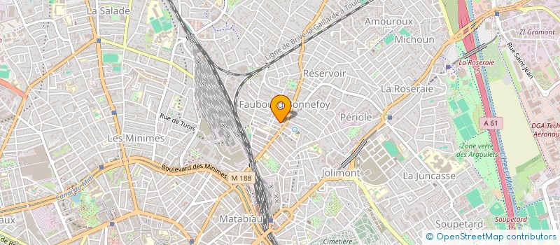 localisation de l'entreprise SEB-TAL à TOULOUSE