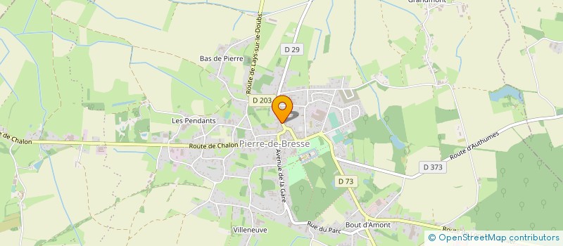 localisation de l'entreprise SEB TRAITEUR à PIERRE-DE-BRESSE