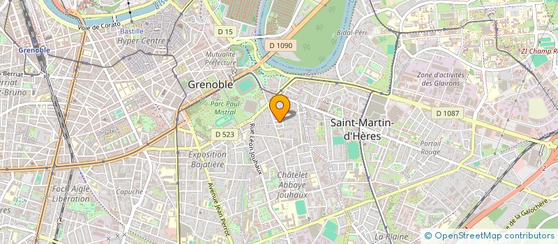 localisation de l'entreprise SEBA  GRENOBLE