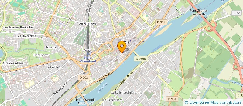 localisation de l'entreprise SEBA DIFFUSION à BLOIS
