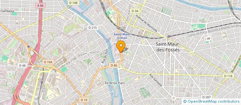 localisation de l'entreprise SEBA VTC à SAINT-MAUR-DES-FOSSES
