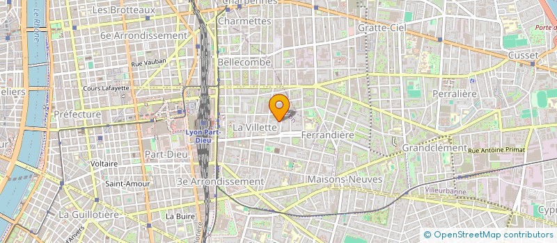 localisation de l'entreprise SEBAC à LYON