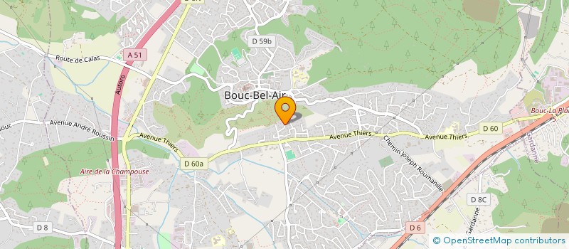 localisation de l'entreprise SEBACHRIS à BOUC-BEL-AIR