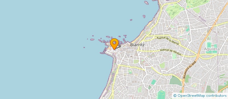 localisation de l'entreprise SEBACO  BIARRITZ