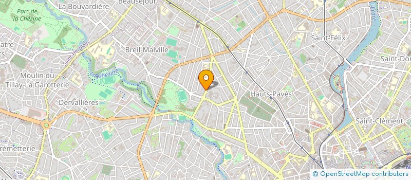 localisation de l'entreprise SEBADE GRAVATS NET  NANTES