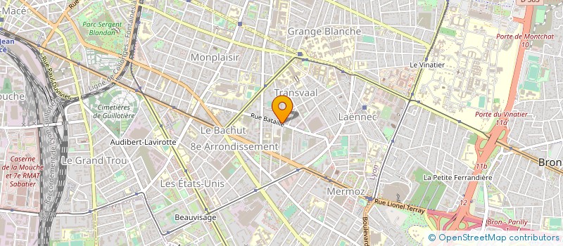 localisation de l'entreprise SEBADIF à LYON