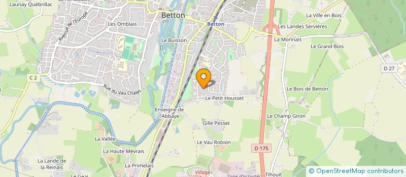 localisation de l'entreprise SEBAGETH  BETTON