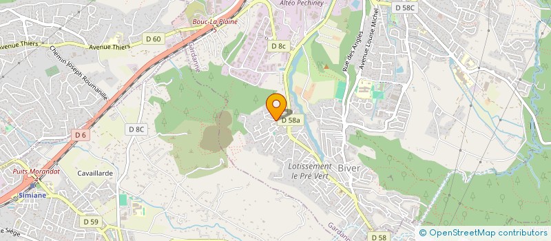localisation de l'entreprise SEBAGH AUTEUIL IMMO à GARDANNE