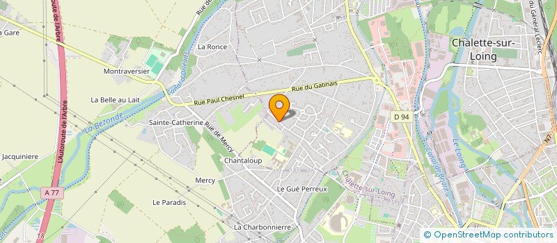 localisation de l'entreprise SEBAL à CHALETTE-SUR-LOING