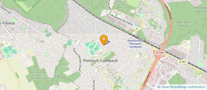 localisation de l'entreprise SEBAL FAMILY IMMOBILIER à PONTAULT-COMBAULT