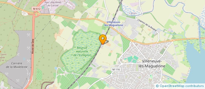 localisation de l'entreprise SEBALDOMA  VILLENEUVE-LES-MAGUELONE