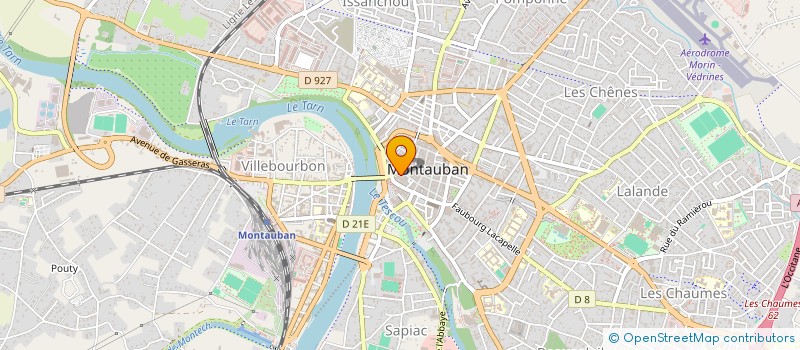 localisation de l'entreprise SEBALEX  MONTAUBAN