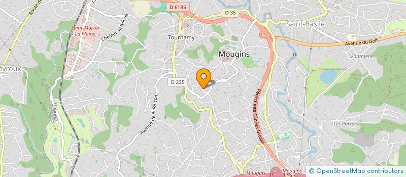 localisation de l'entreprise SEBALOU à MOUGINS