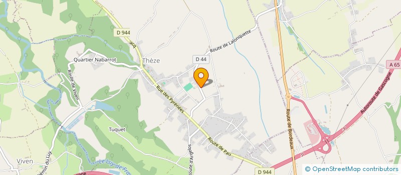 localisation de l'entreprise SEBANGE  GAROS