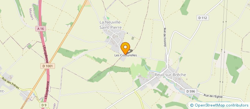 localisation de l'entreprise SEBANT60  REUIL-SUR-BRECHE