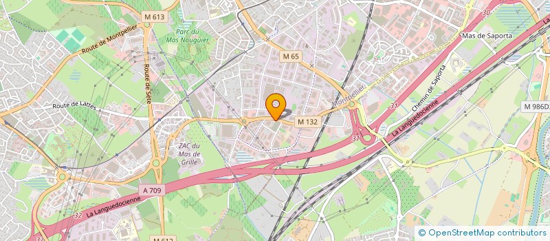 localisation de l'entreprise SEBANYULS à MONTPELLIER