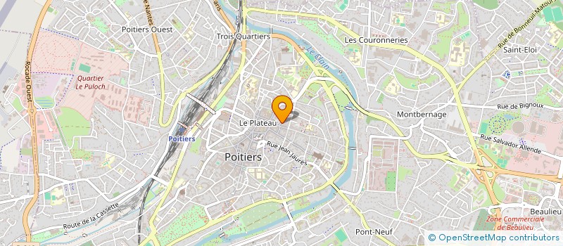 localisation de l'entreprise SEBAOU à POITIERS
