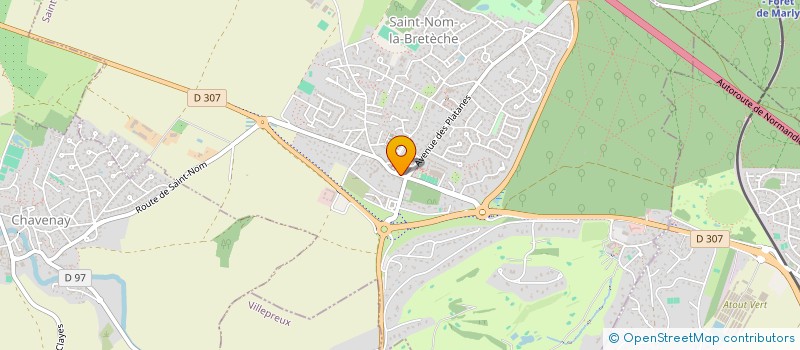 localisation de l'entreprise SEBAOUN SERGE ET SEBAOUN SAMIA  SAINT-NOM-LA-BRETECHE